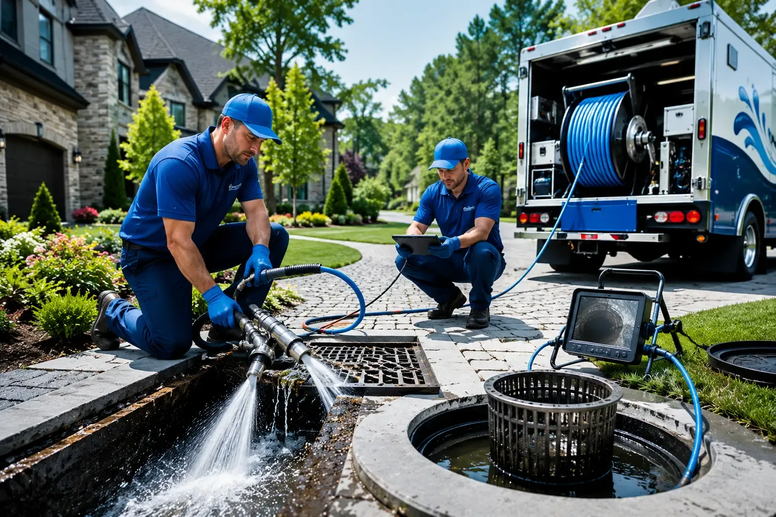 Local outdoor drain cleaning professionals in Ebervale, PA