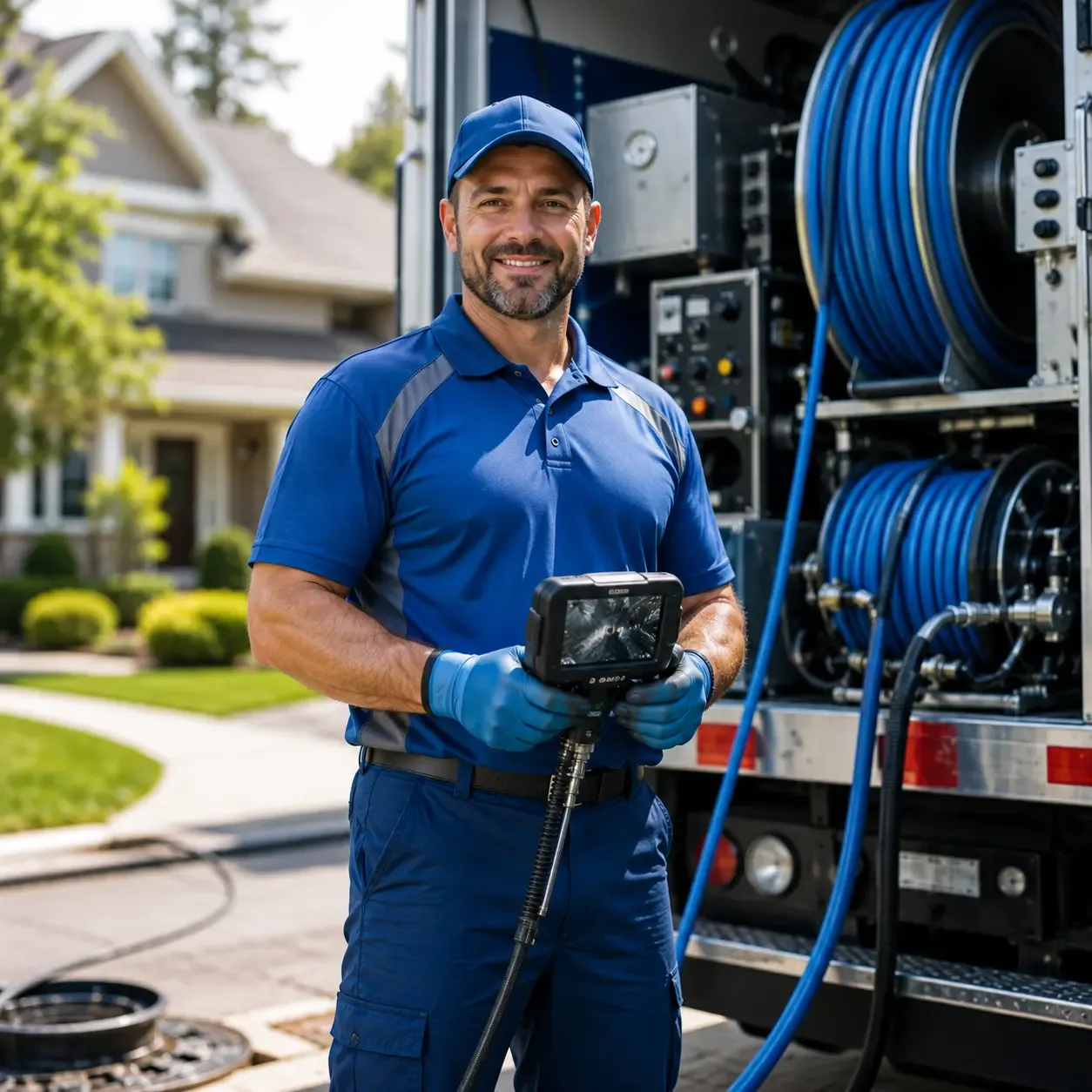 Local outdoor drain cleaning specialists in Ebervale, PA